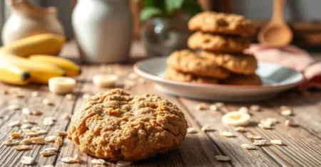 Biscoitos de aveia e banana: Receita Fácil para Você