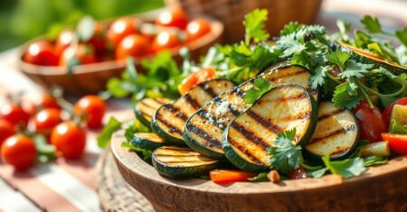 Salada de abobrinha grelhada: Receita Deliciosa e Saudável