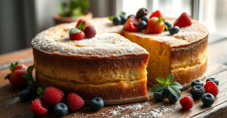 Receita de Bolo de Iogurte Grego Fácil e Delicioso