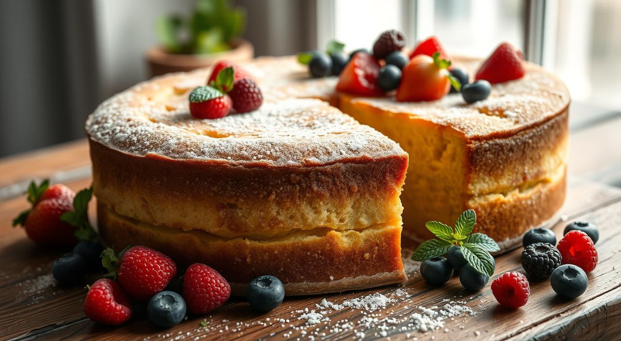 bolo de iogurte grego